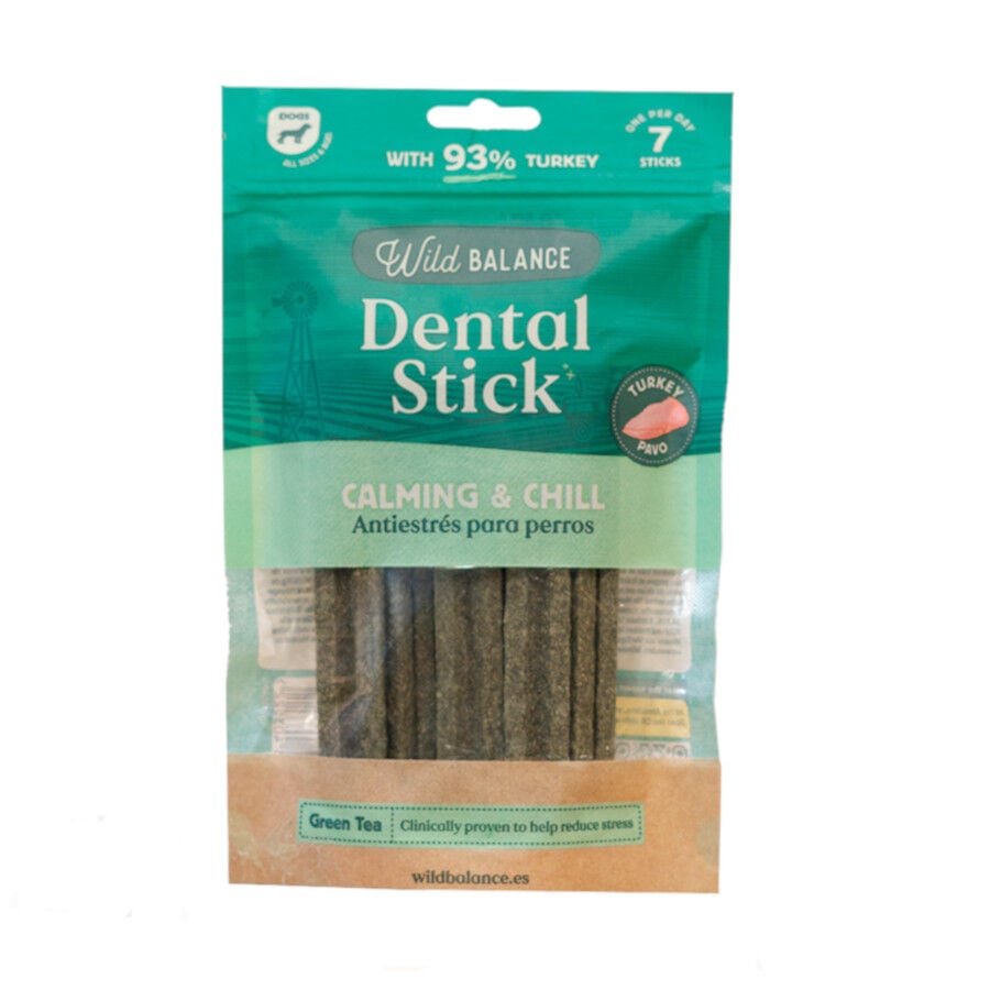 7 barritas Wild Balance Stick Dentales de Pavo para Perros, , large indicador imagen numero 1